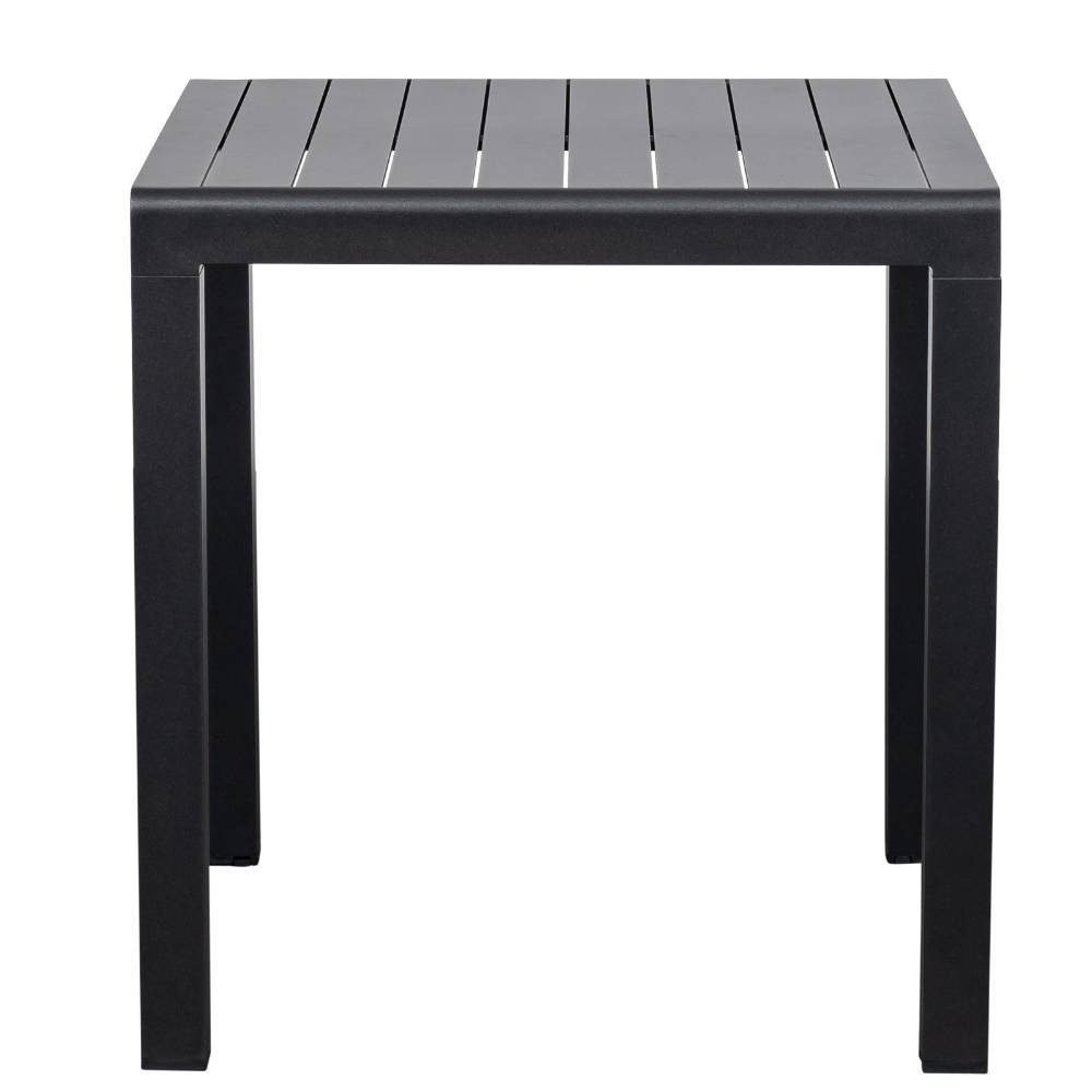 Quadratischer Gartentisch aus Aluminium - Emzyan