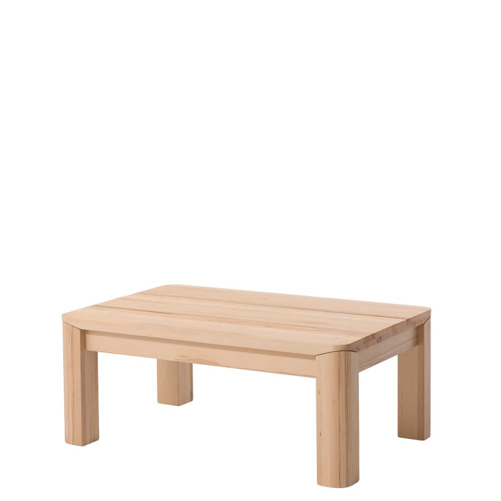 Naturfarbener Holztisch für das Wohnzimmer - Hawars