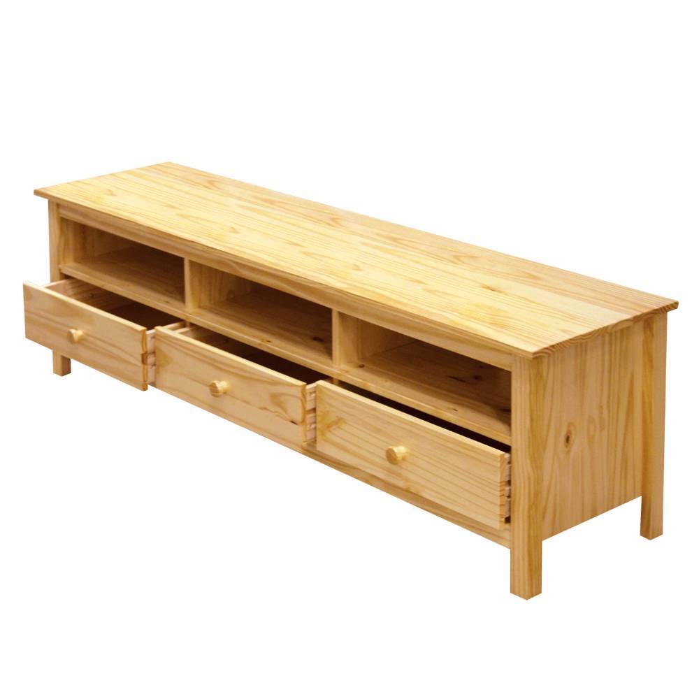 TV Lowboard aus Kiefer Massivholz - Ekorena