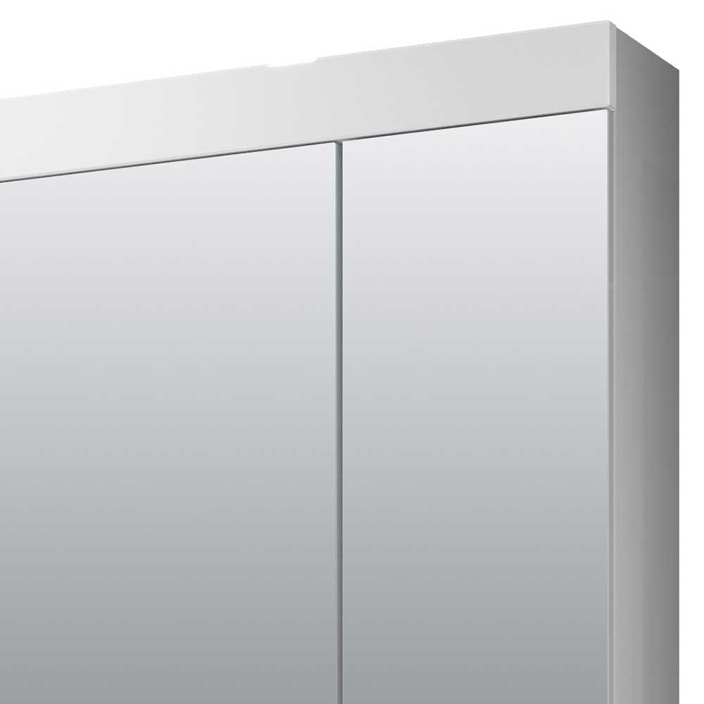 Badezimmer Spiegelschrank 3-türig - 80x75x16 cm - Pago