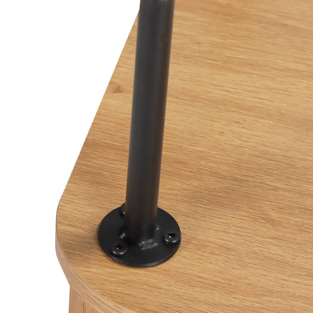 Ovaler Couchtisch mit Stauraum - Barnetta