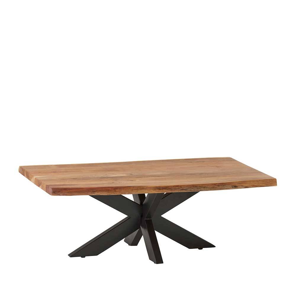 Wohnzimmer Tisch mit natürlicher Baumkante - Mooning