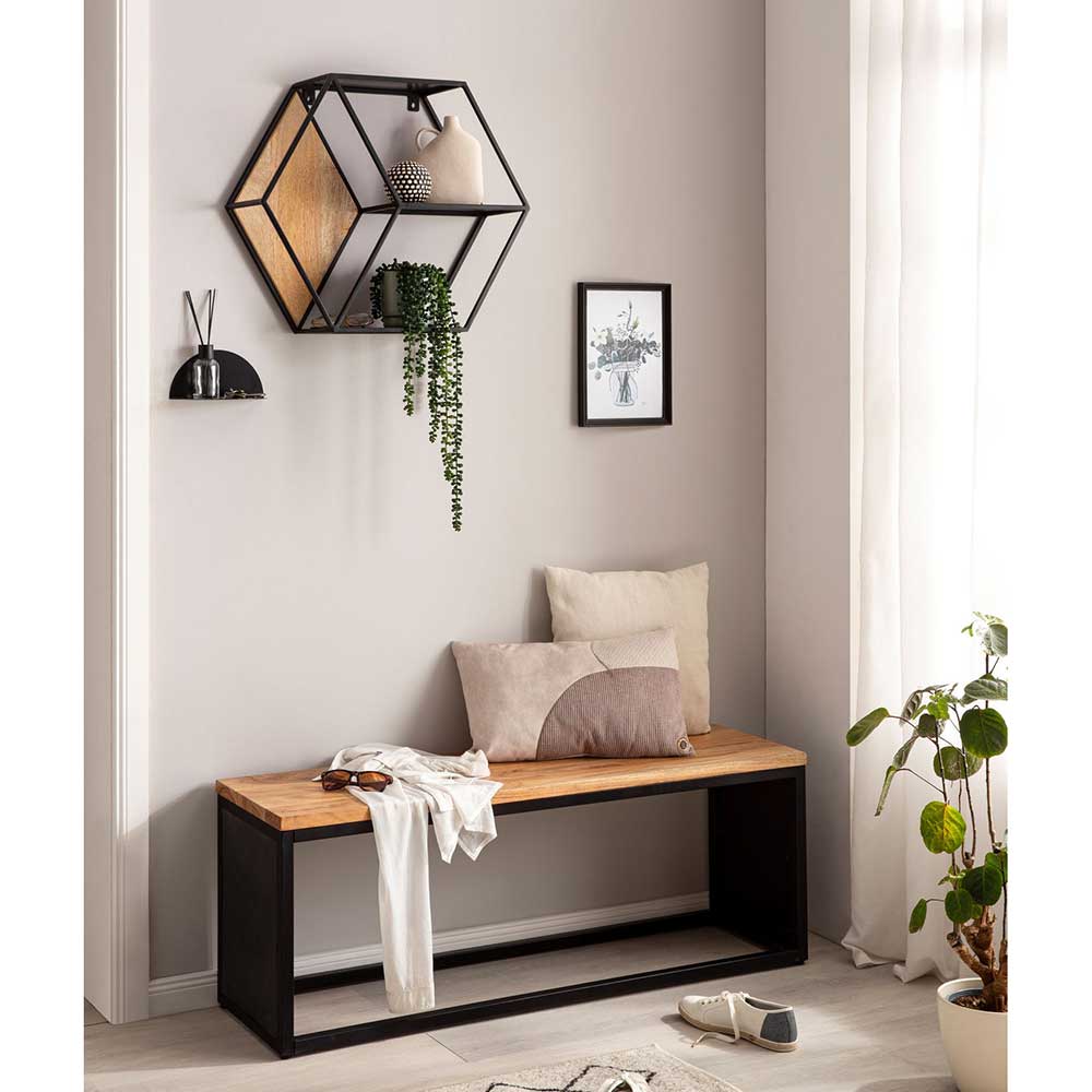 Sechseckiges Wandregal modern - Flints