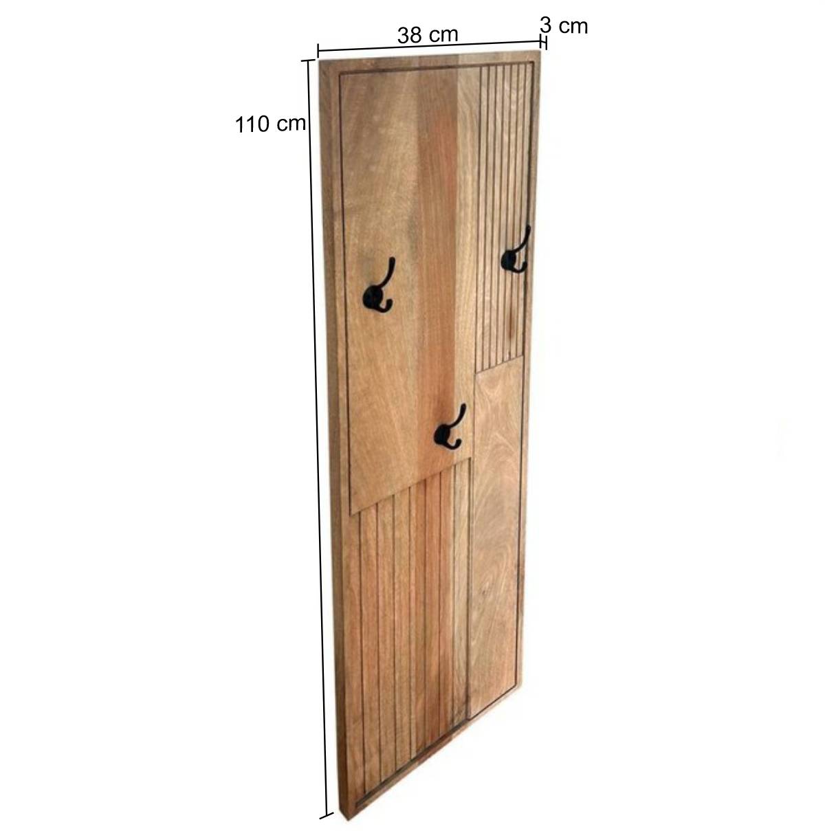 Flurmöbel Set aus Mangobaum Massivholz - Peravia (vierteilig)