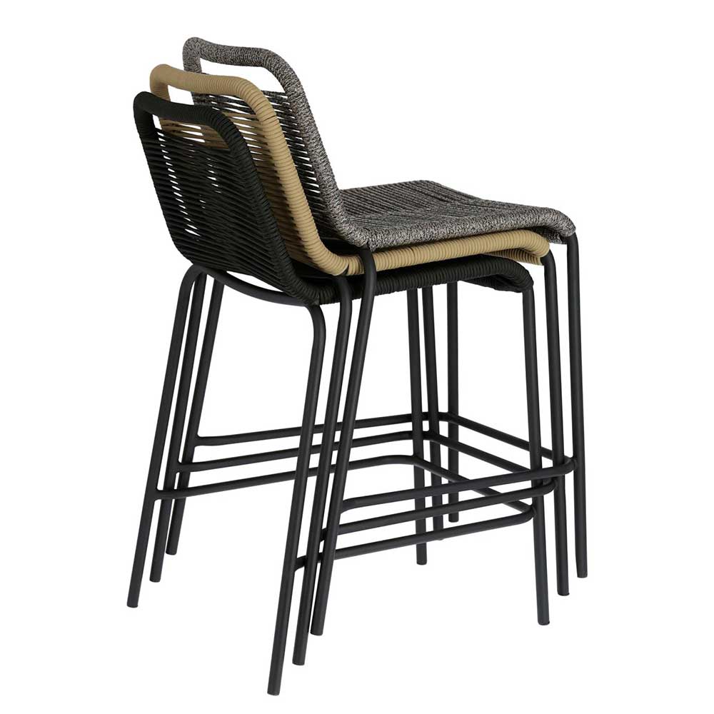 Design Stühle mit 62 cm Sitzhöhe - Henriette (4er Set)