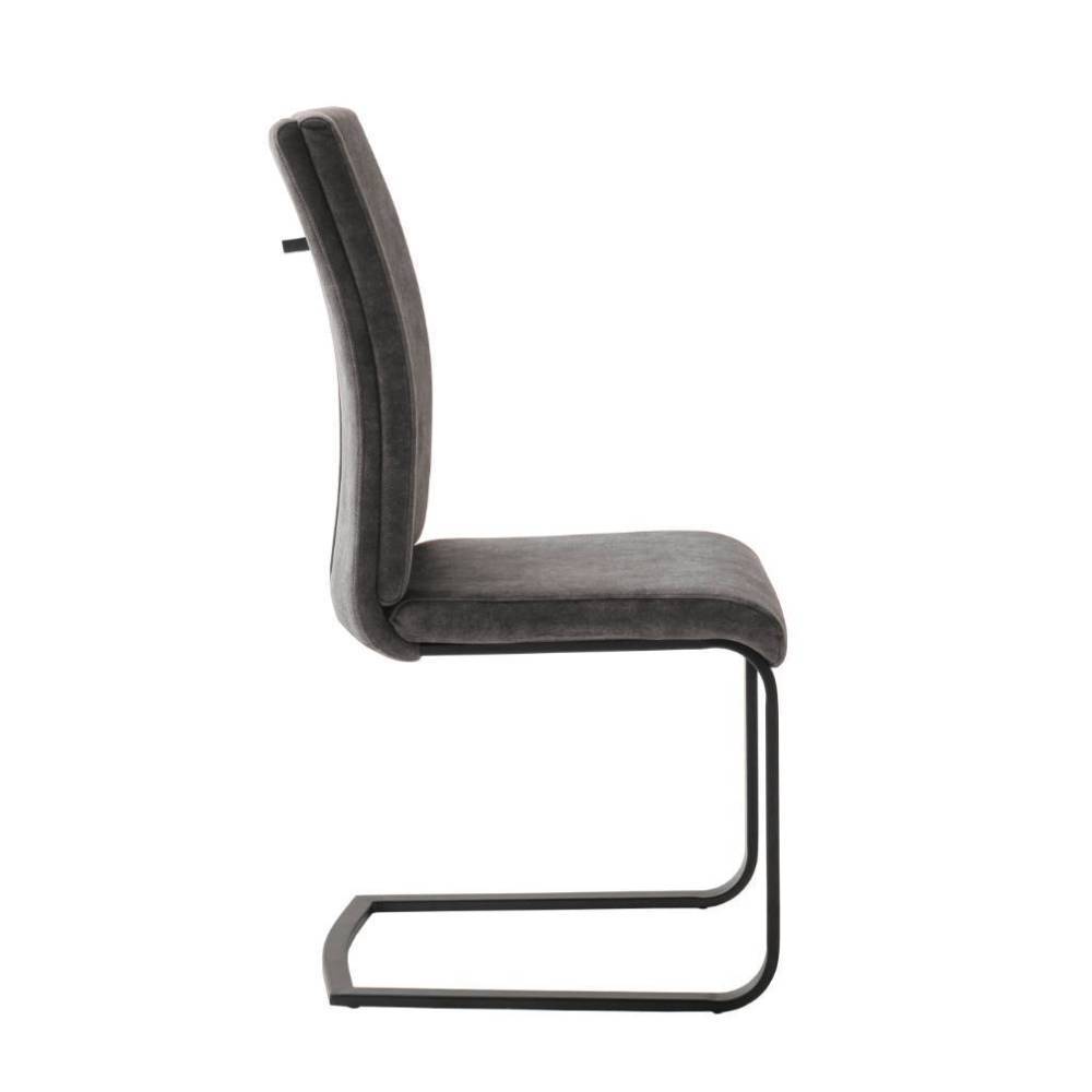 Hochlehner Freischwinger in Anthrazit - Emgo (4er Set)