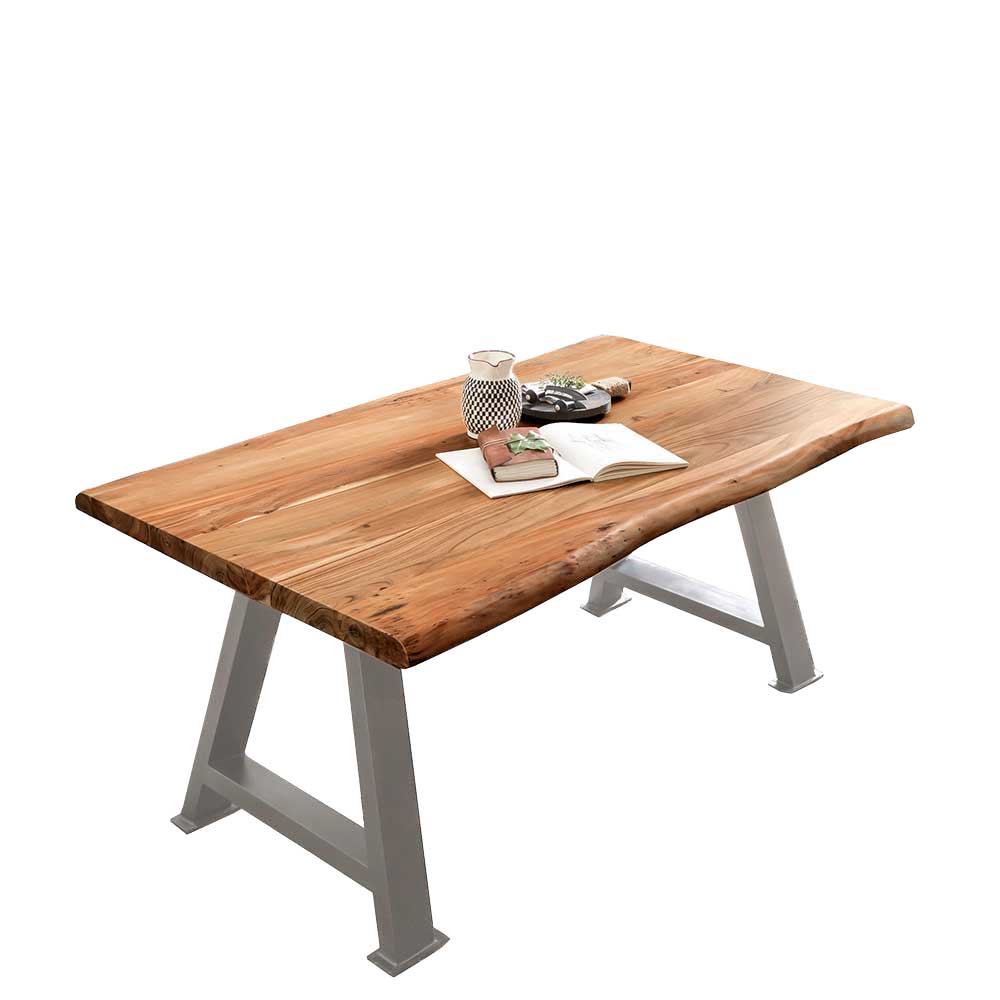 Topp Tisch mit Baumkanten Platte 5,6cm - Bellatrix