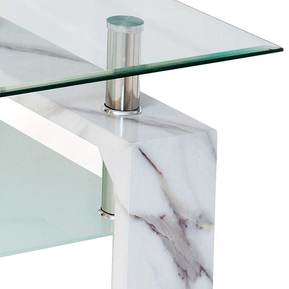 Preiswerter Glas-Couchtisch modern - Cuivedas