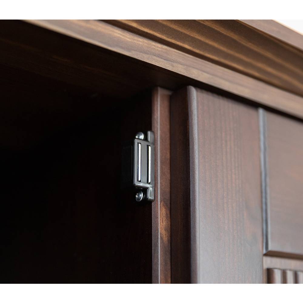 Modern Country Sideboard in Dunkelbraun - Nauizia