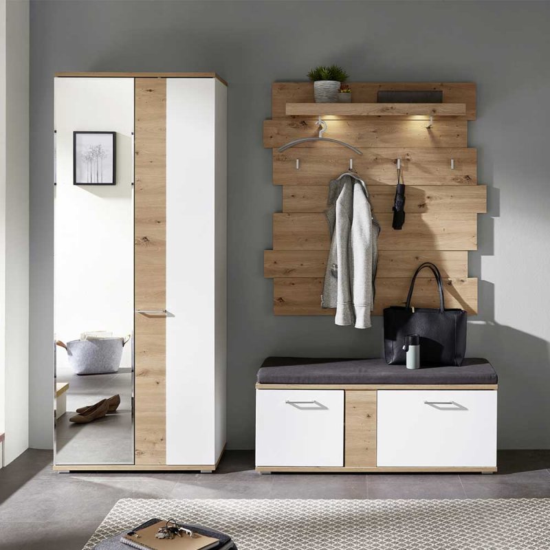 Wunderbar Garderobe Set Schmal Bild