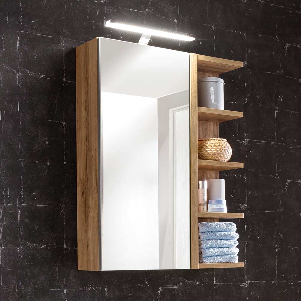 Spiegelschrank Mit Regal