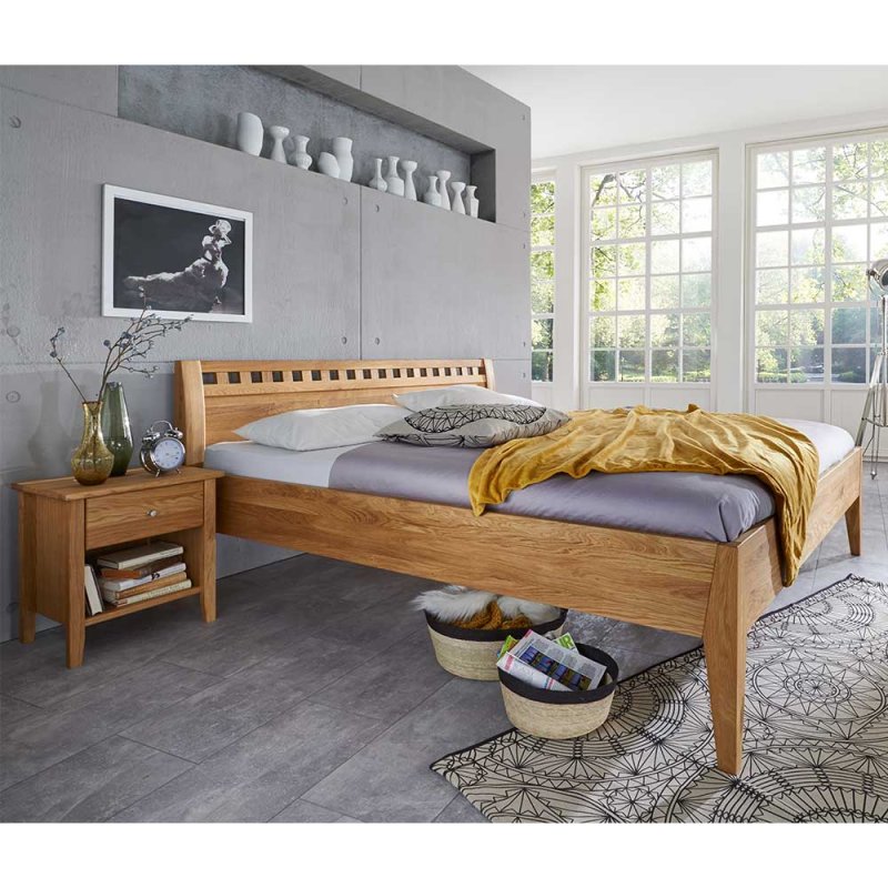Bett in Komforthöhe 200x200 cm günstig kaufen