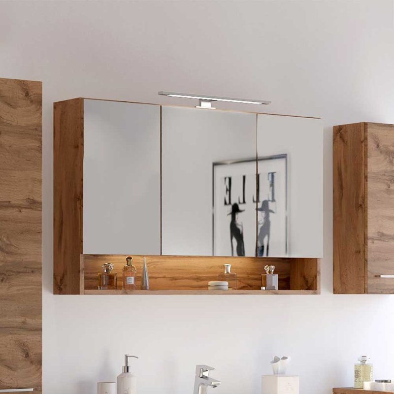 Spiegelschrank Mit Regal