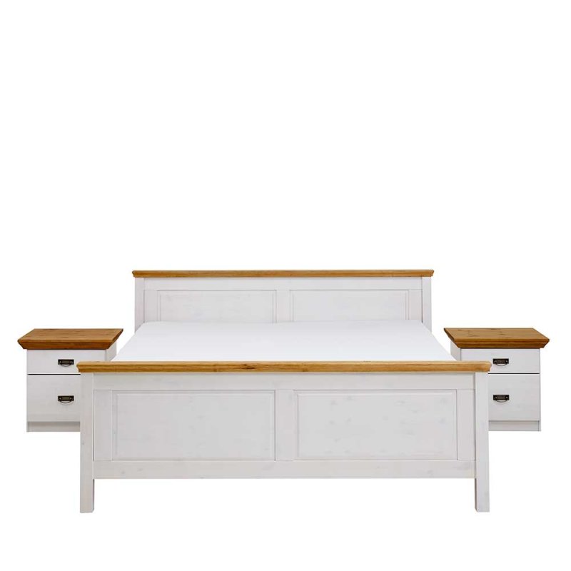 Massivholz Truhe 84x45x43cm Kiefer Gelaugt öl Sitz-truhe Holz Kiste Wäsche- Bank