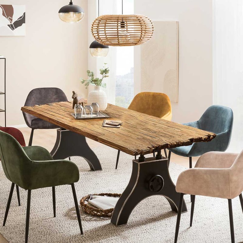 Verwunderlich Esstisch Industrial Style Selber Machen Bild